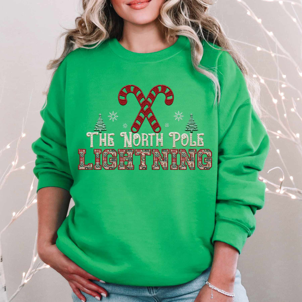 The North Pole lightning 65318 DTF transfer