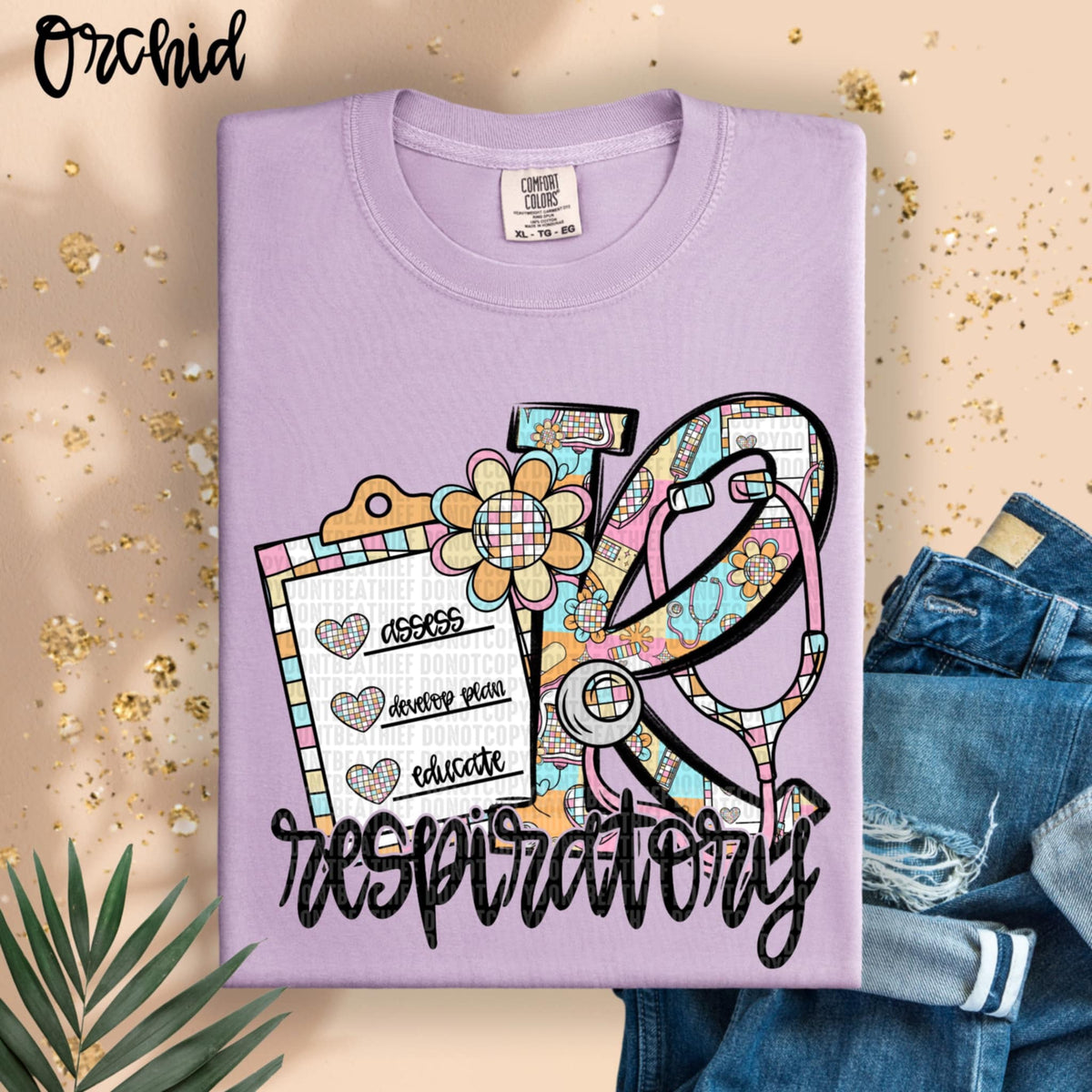 R respiratory clip board (SDD) 98380 DTF transfer