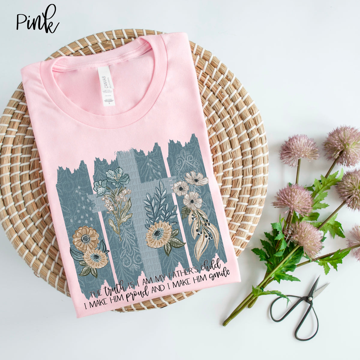 The truth is I am my fathers child brushstrokes (SDD) 96010 DTF transfer