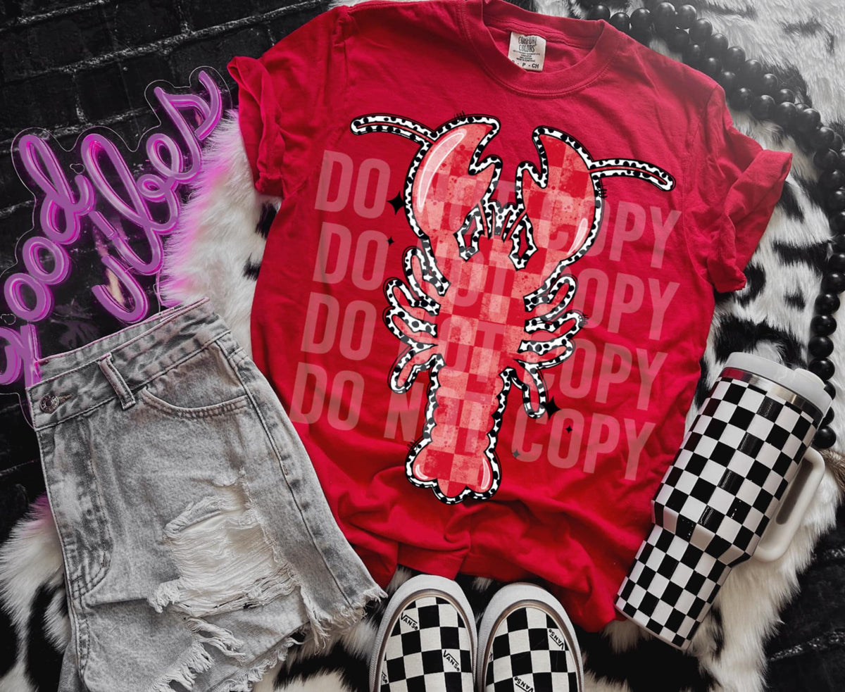 Lobster (SCG) 87994 DTF transfer