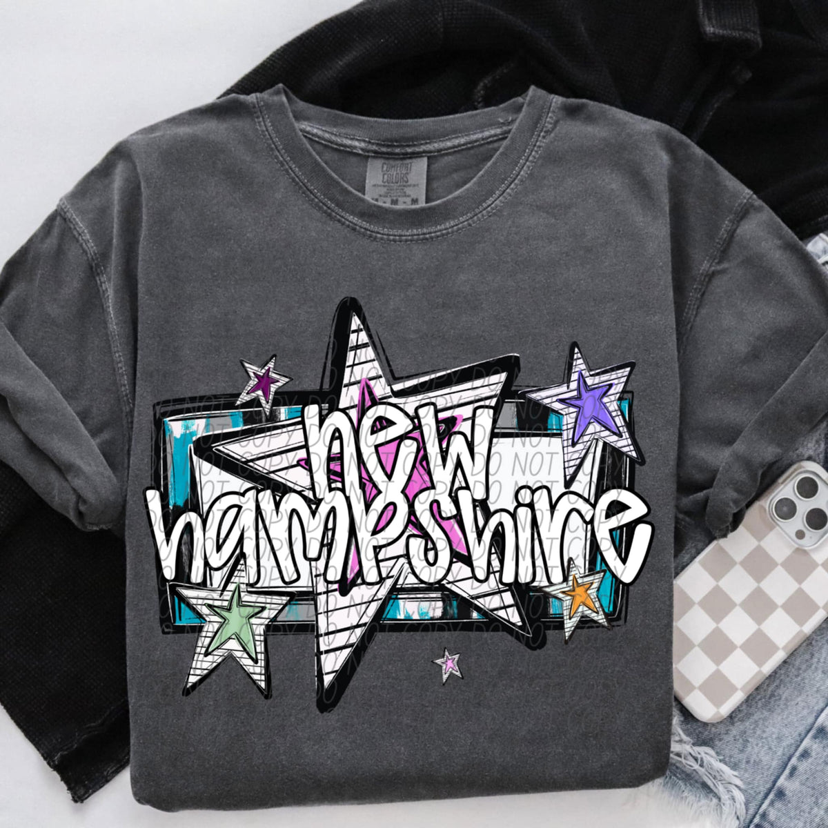 New Hampshire stars (CITY) 85415 DTF transfer