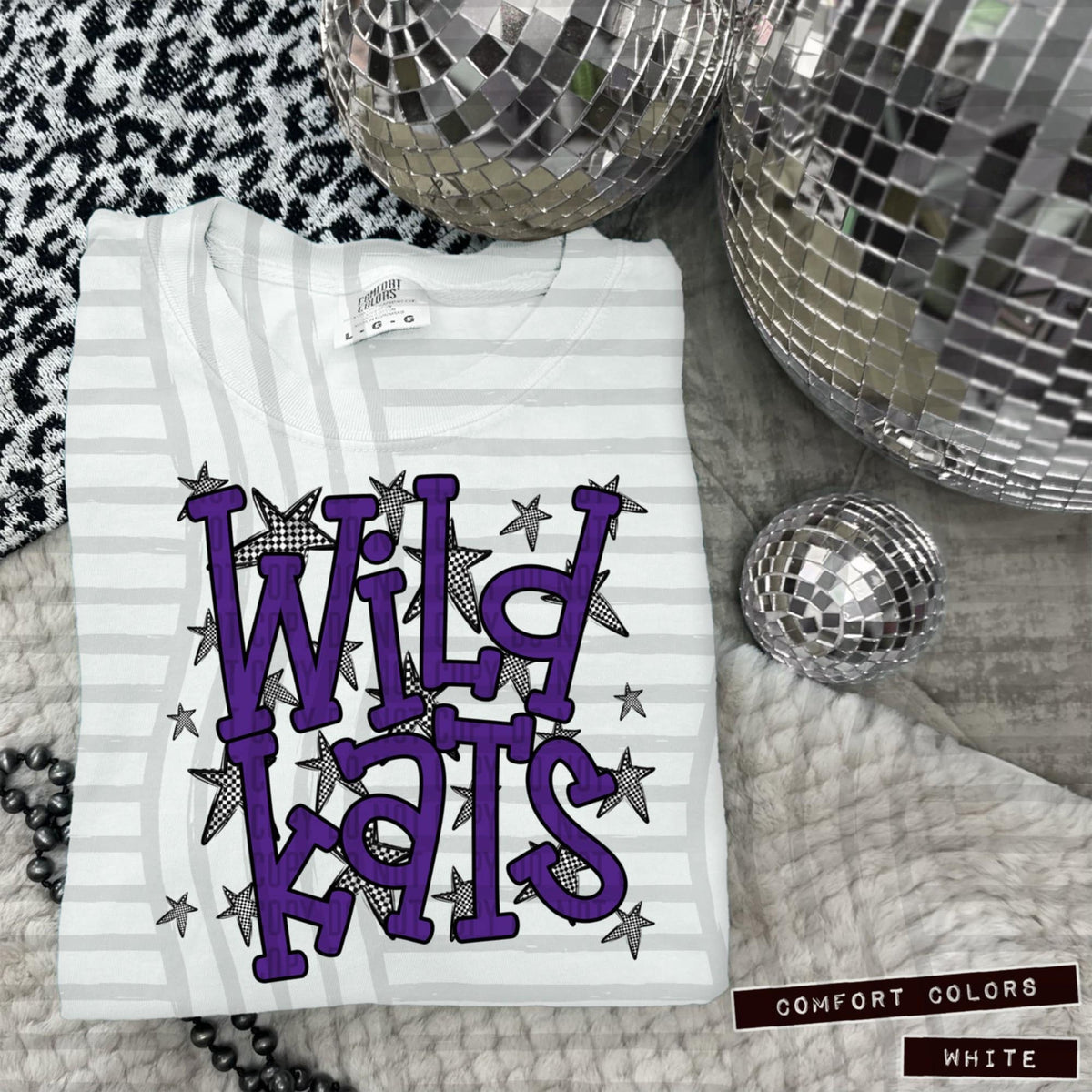 Purple Staggered Mascots (Caplinger)