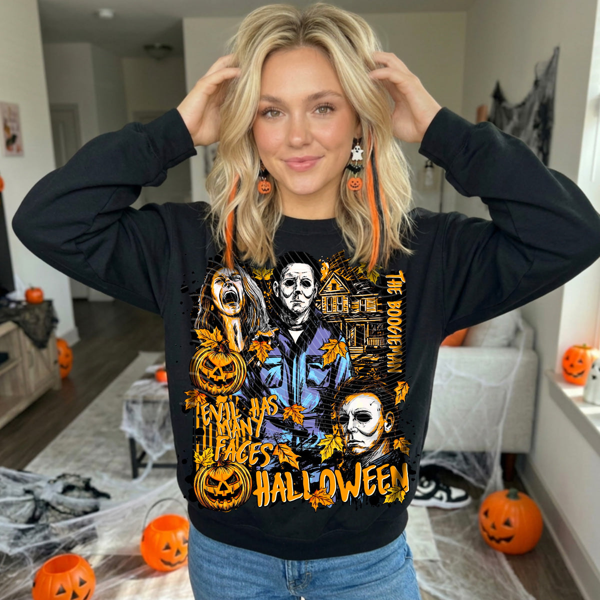 Halloween Collage Sunday Special DTF transfer