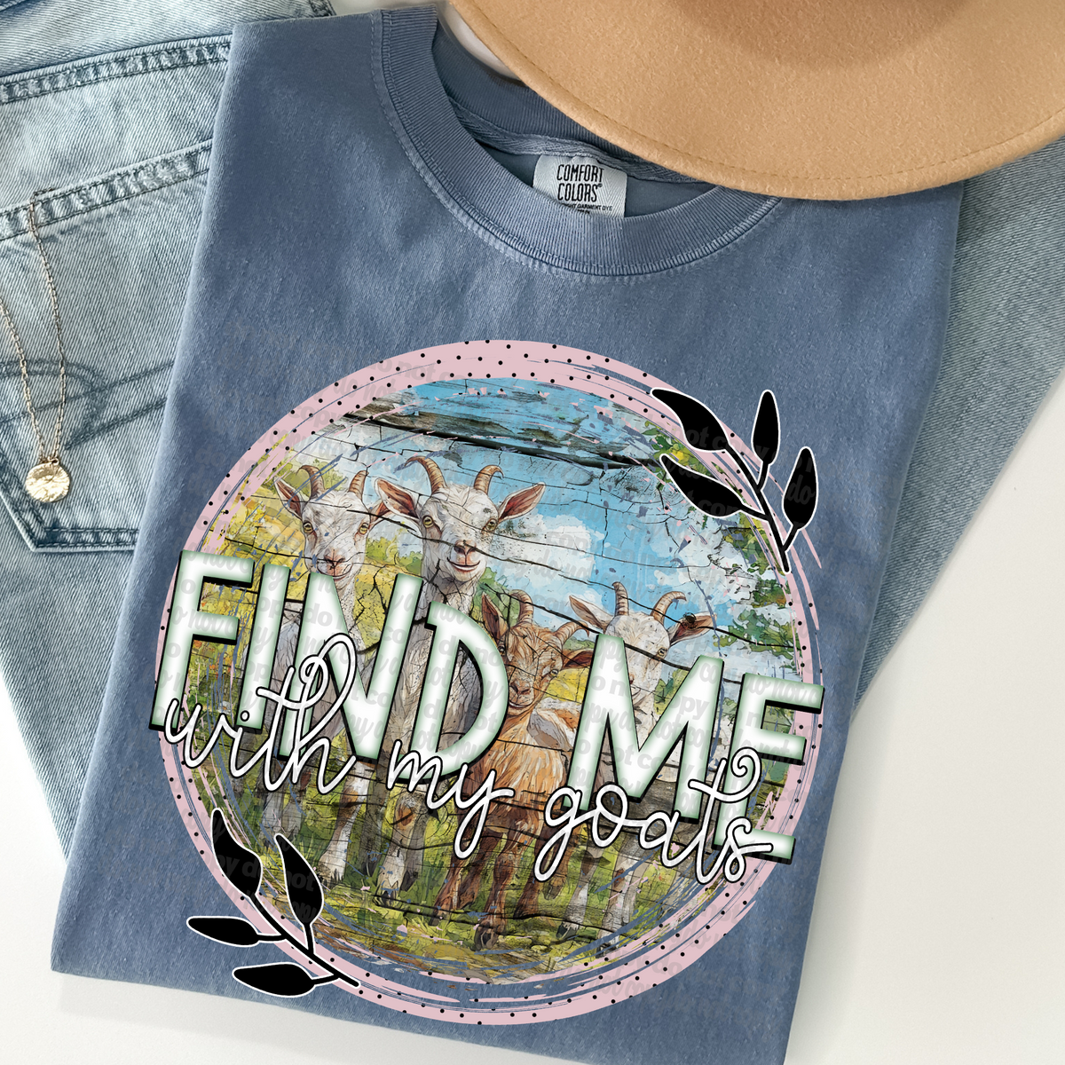 Find me with my goal (TTD) 96488 DTF transfer
