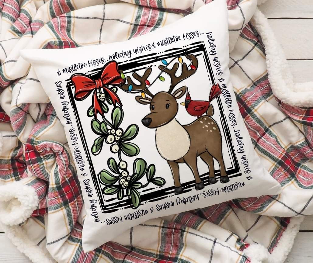 Reindeer frame (S&G) 60317 DTF transfer