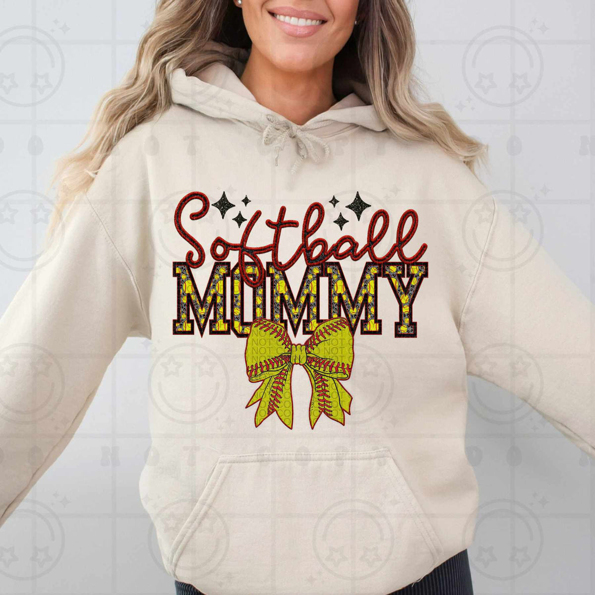 Softball mommy (HW) 79327 DTF transfer