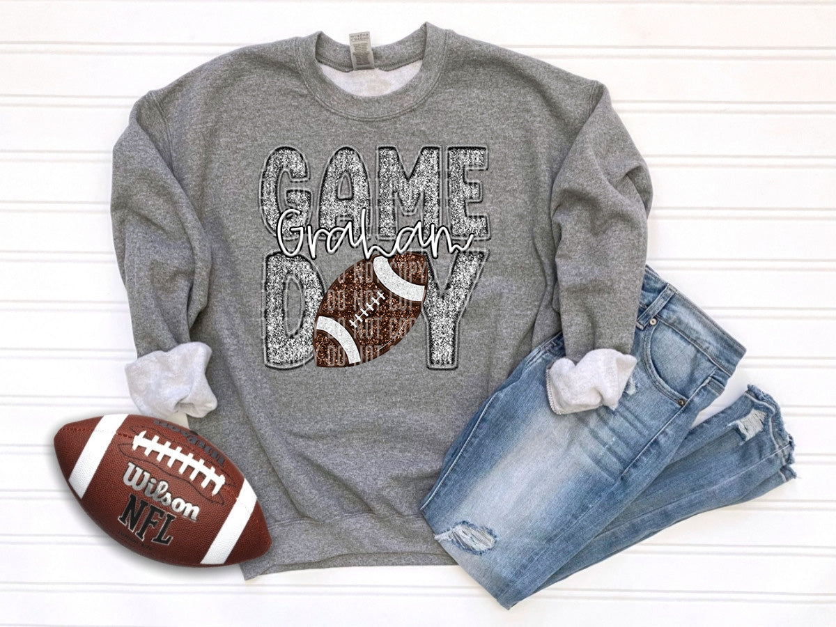 Game day Graham GREY (Caplinger) DTF transfer