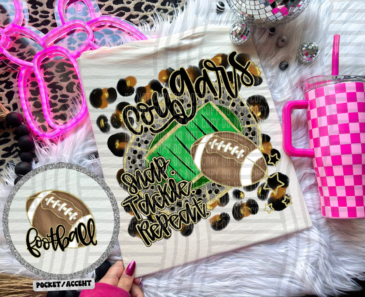 Snap Tackle Repeat Mascots POCKET NOT INCLUDED (Caplinger)