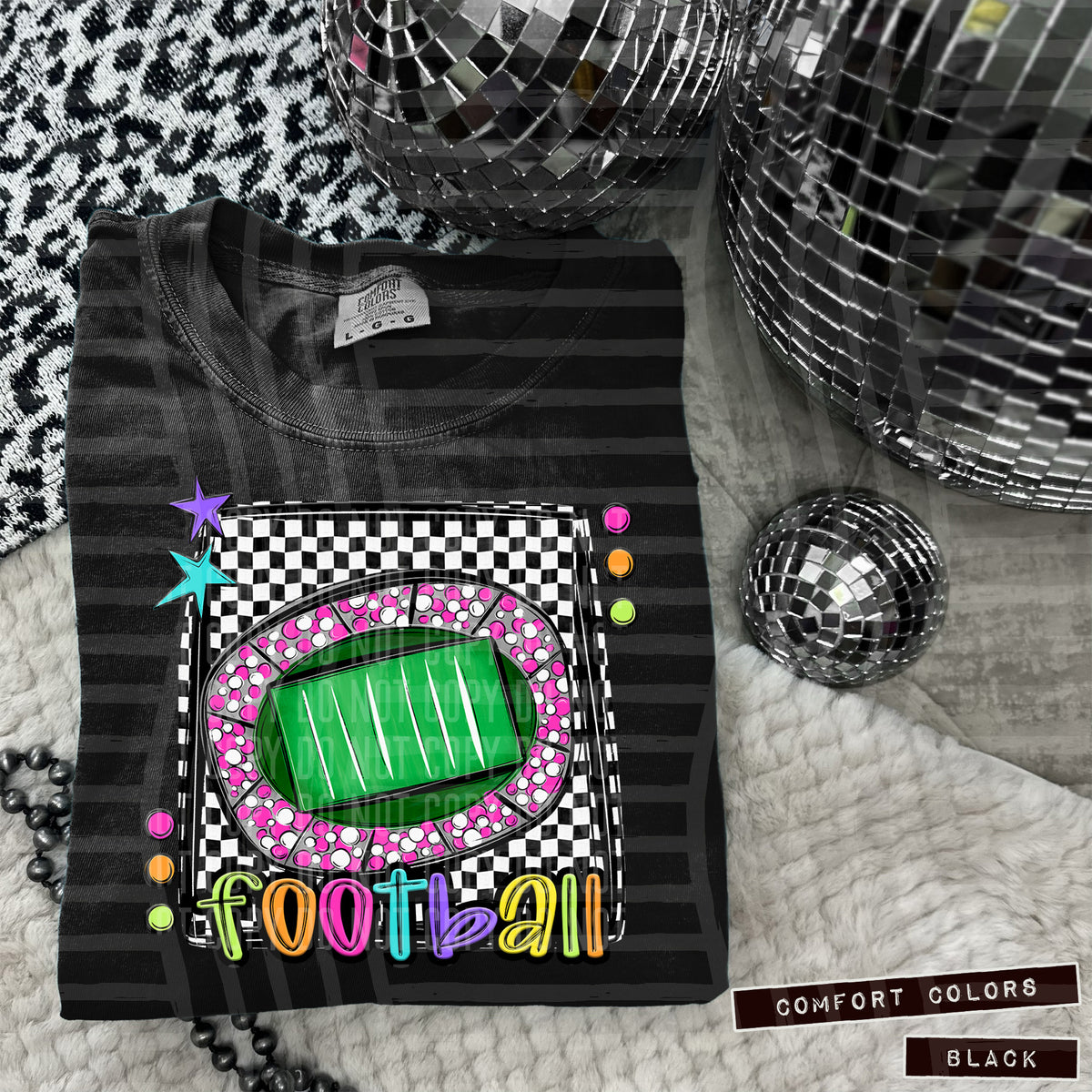 Football stadium preppy colorful (Caplinger)