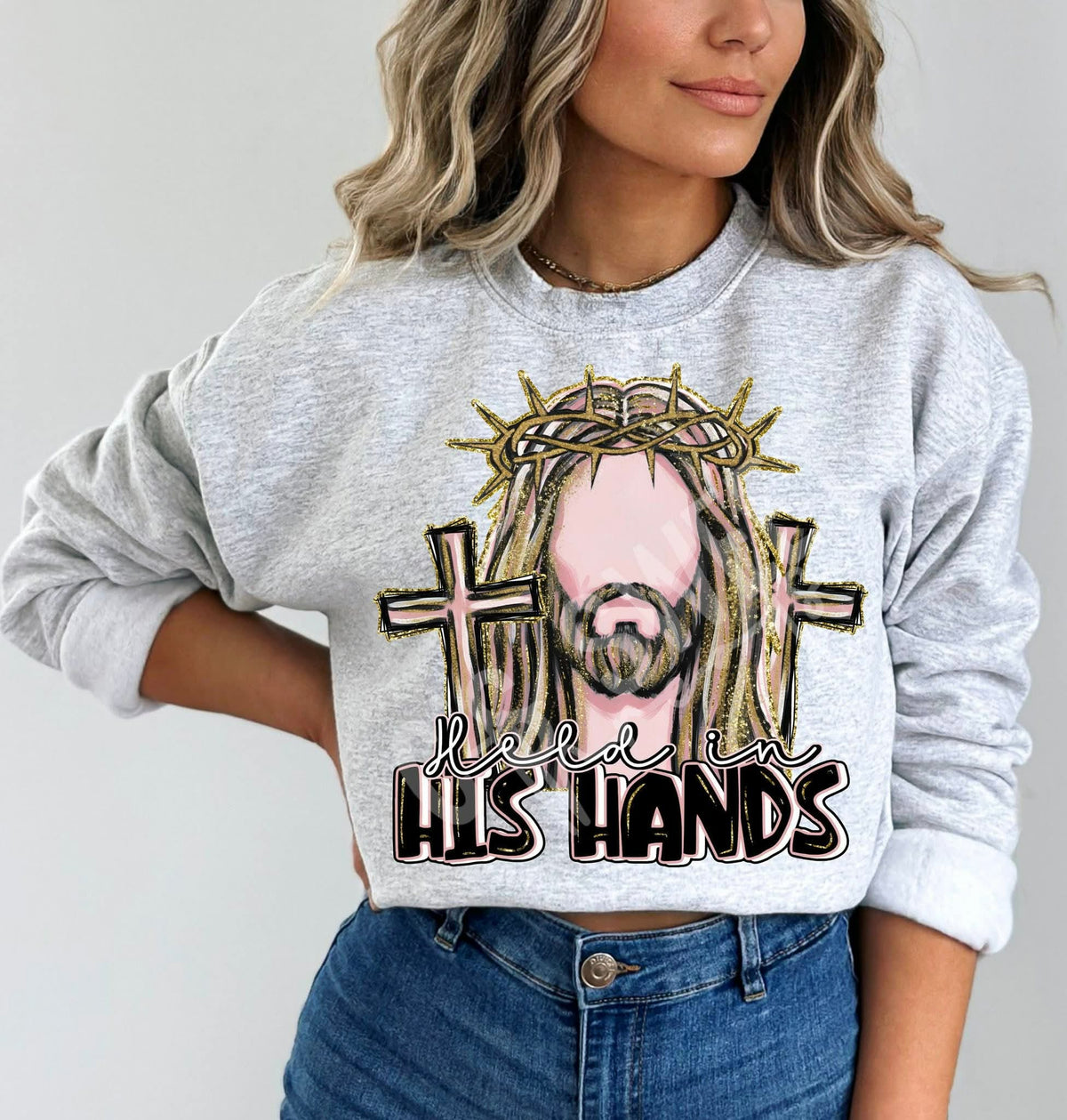 Held in His Hands (C’s) DTF TRANSFER