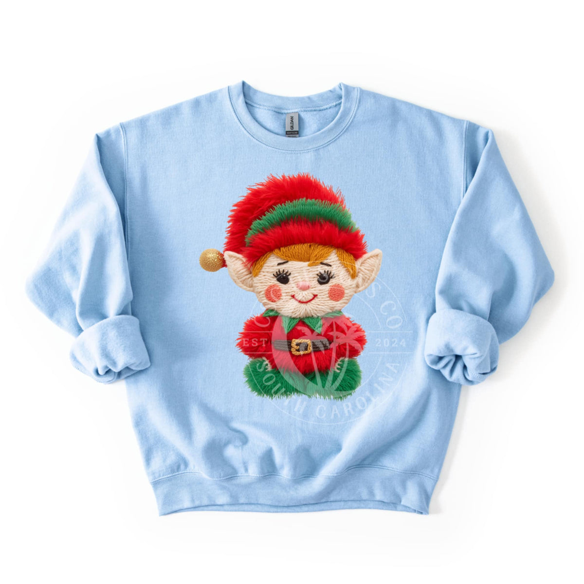 Faux yarn Elf (CSG) DTF transfer