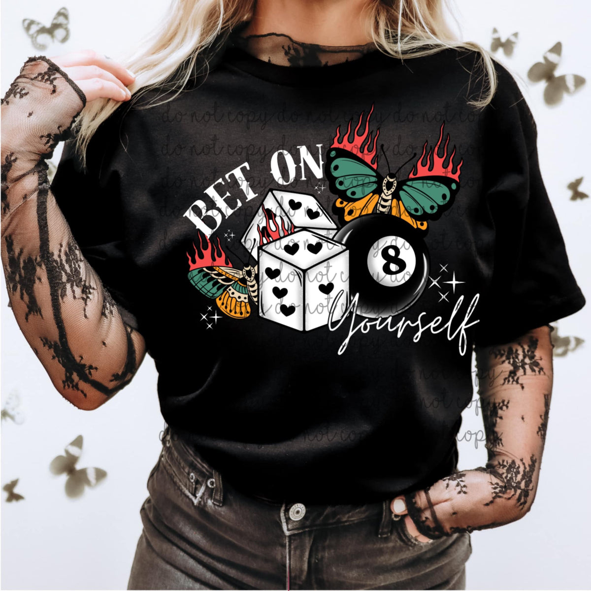 Bet on yourself (MMD) 85264 DTF transfer