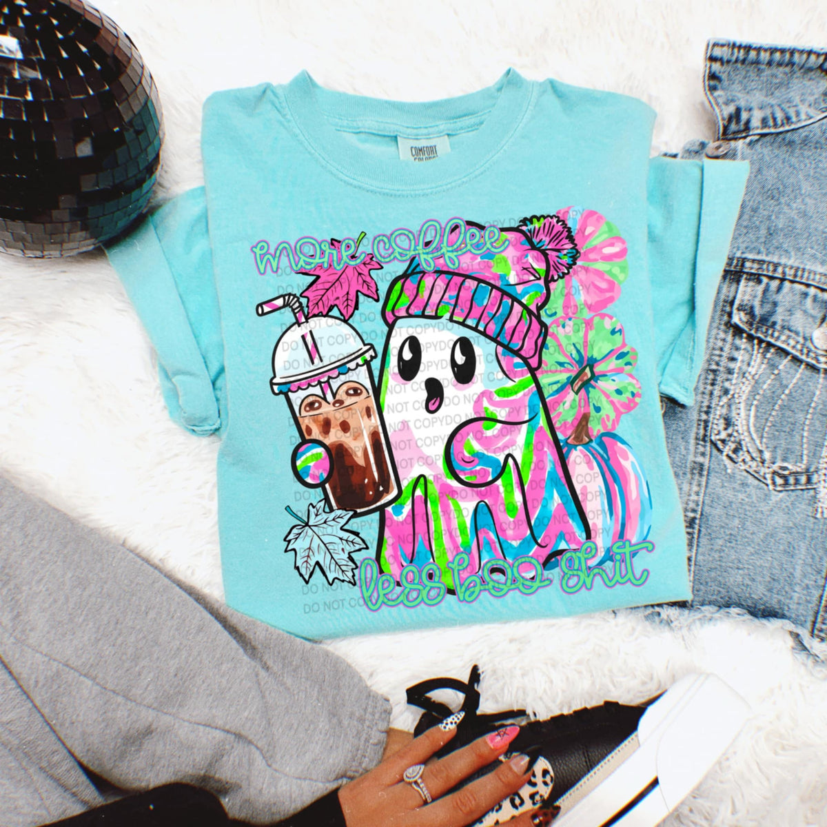 More Coffee Less Booshit (SCG) DTF transfer