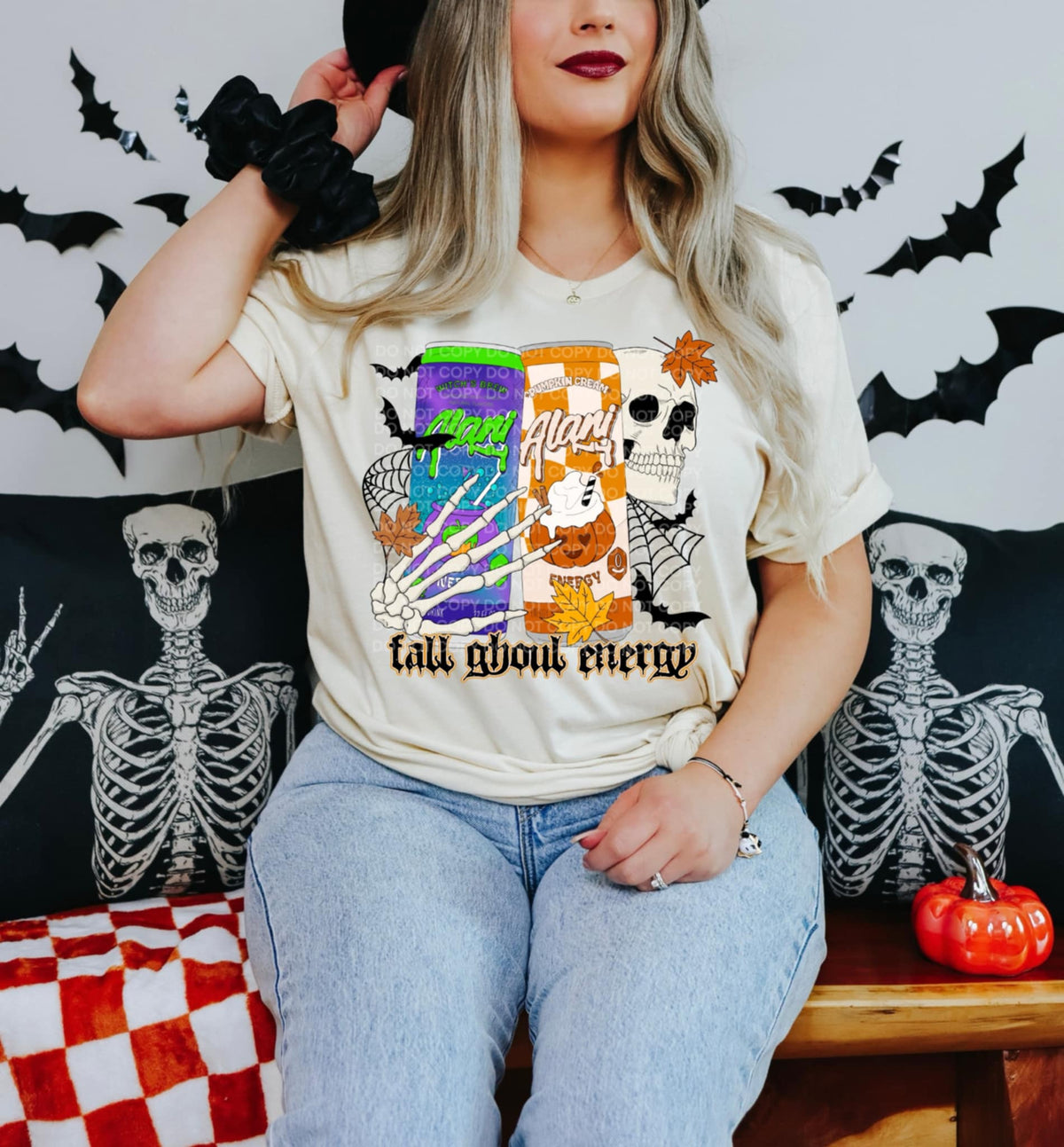 Fall Ghoul Energy Drinks SCG DTF transfer