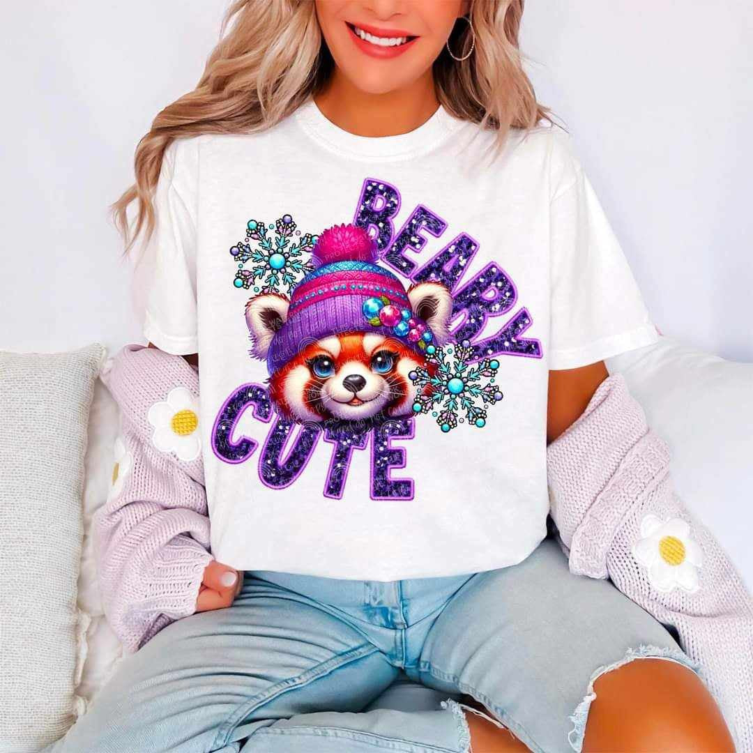 Beary cute (DDD) 70264 DTF transfer