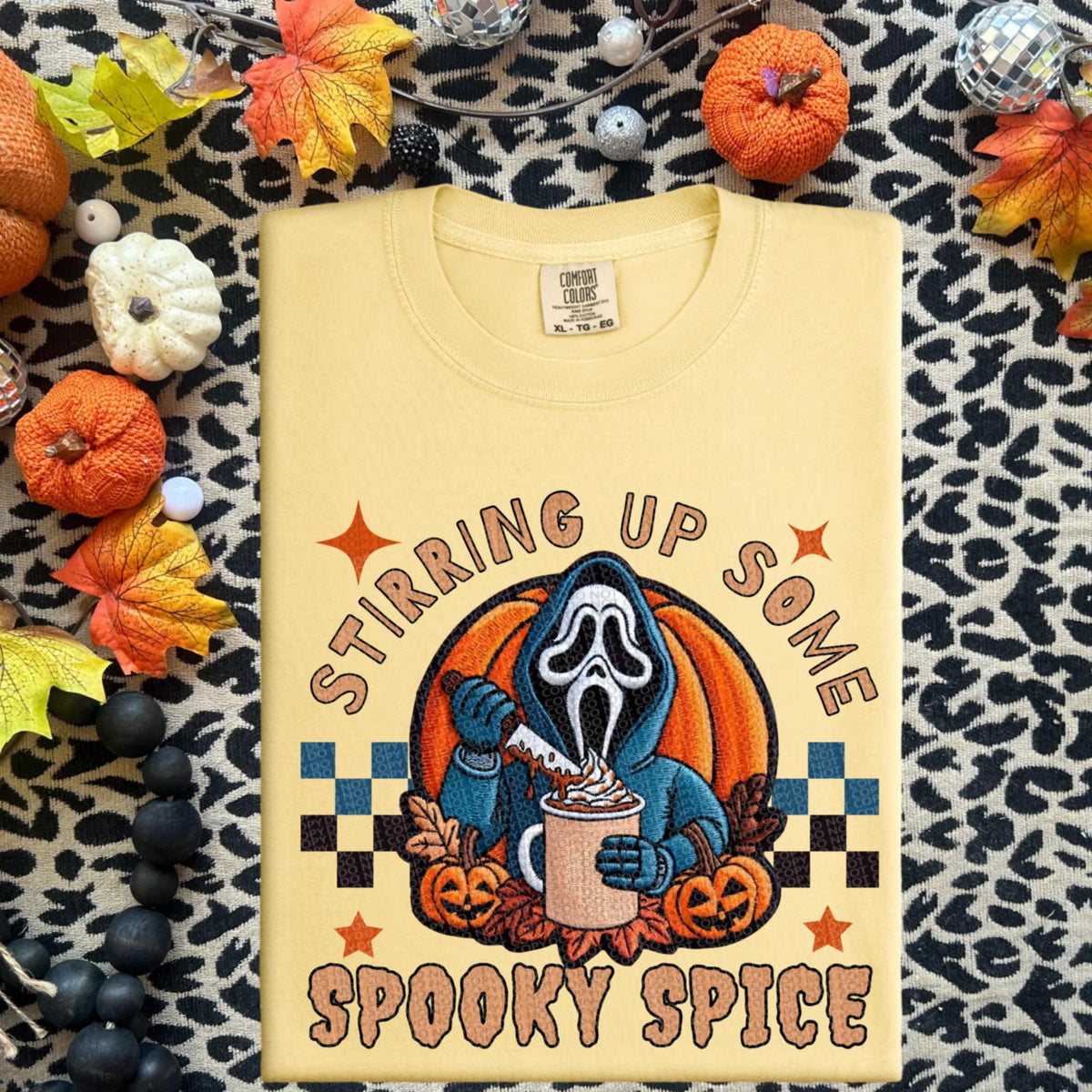 Spooky Spice exclusive DTF transfer