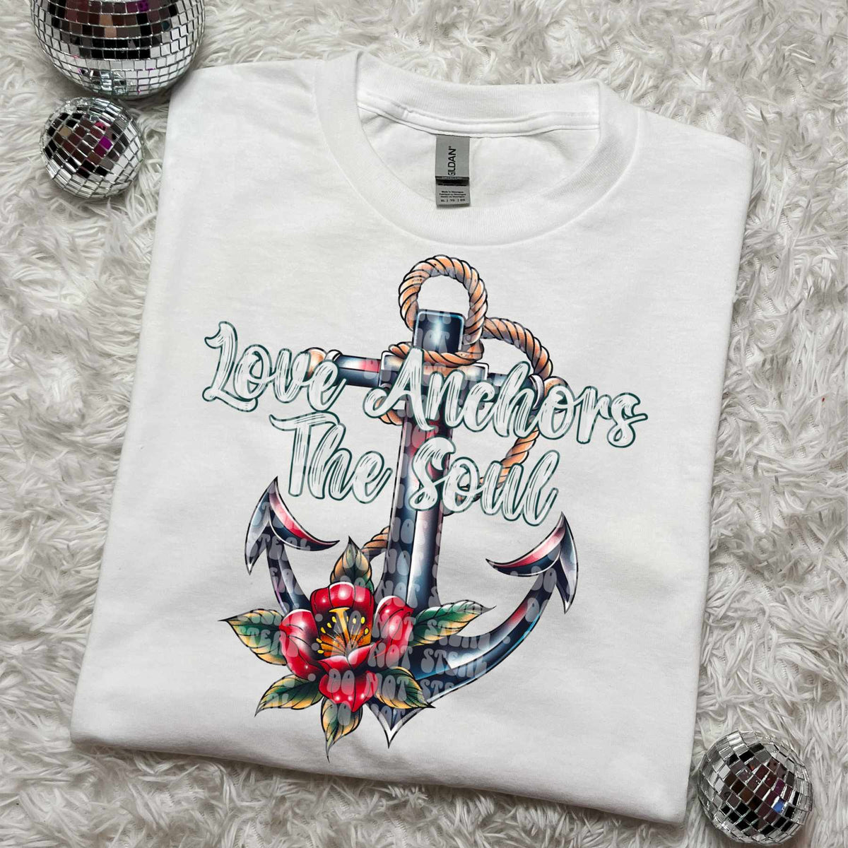 Love anchors the soul (LANE) 58656 DTF transfer