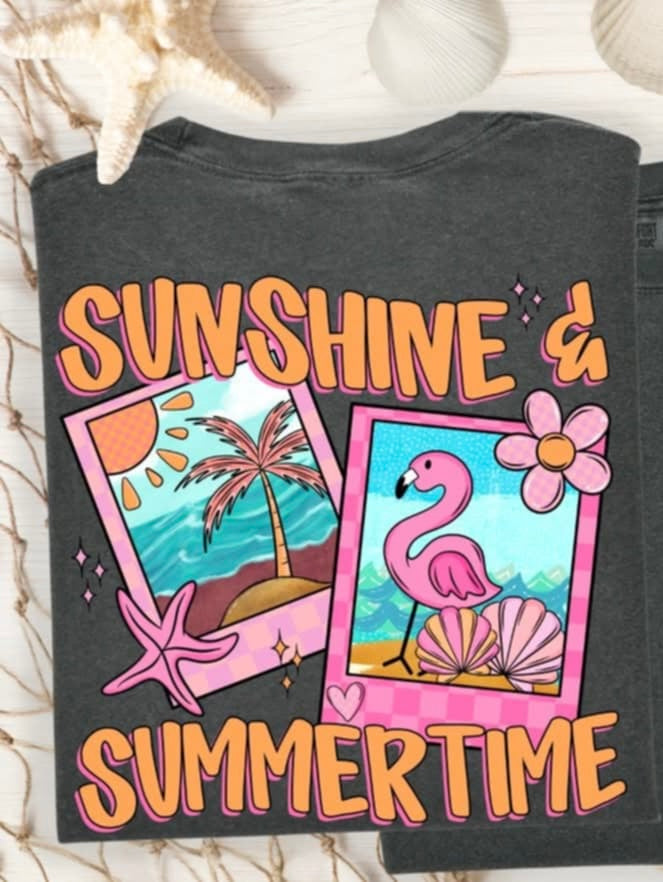 Sunshine & summertime Polaroids (S&G) 96329 DTF transfer