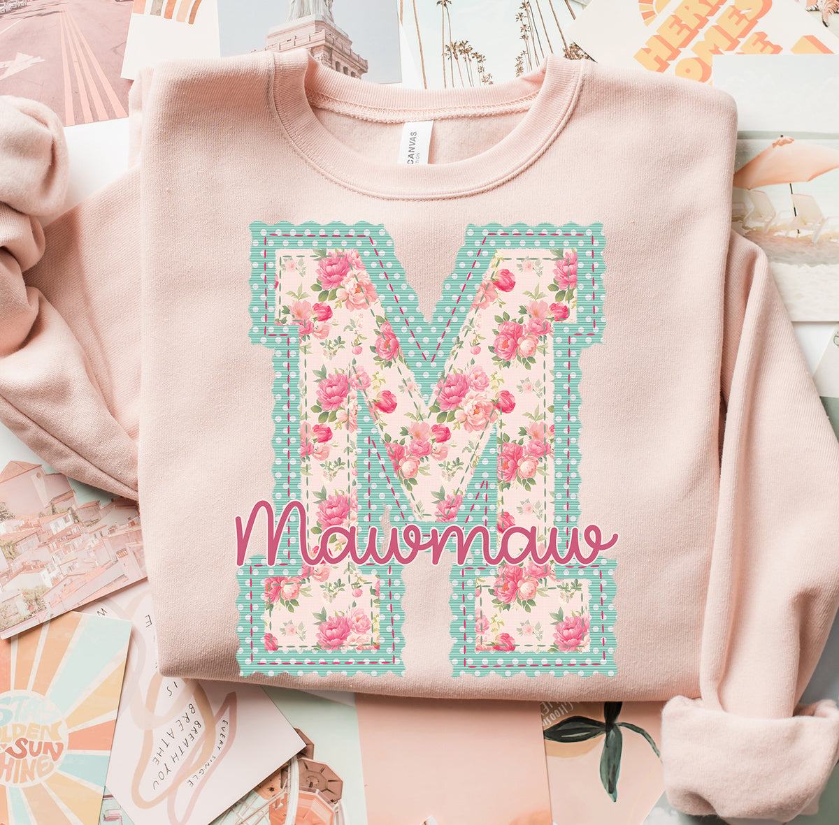 Mawmaw Sweet Vintage Name (S&G) DTF Transfer