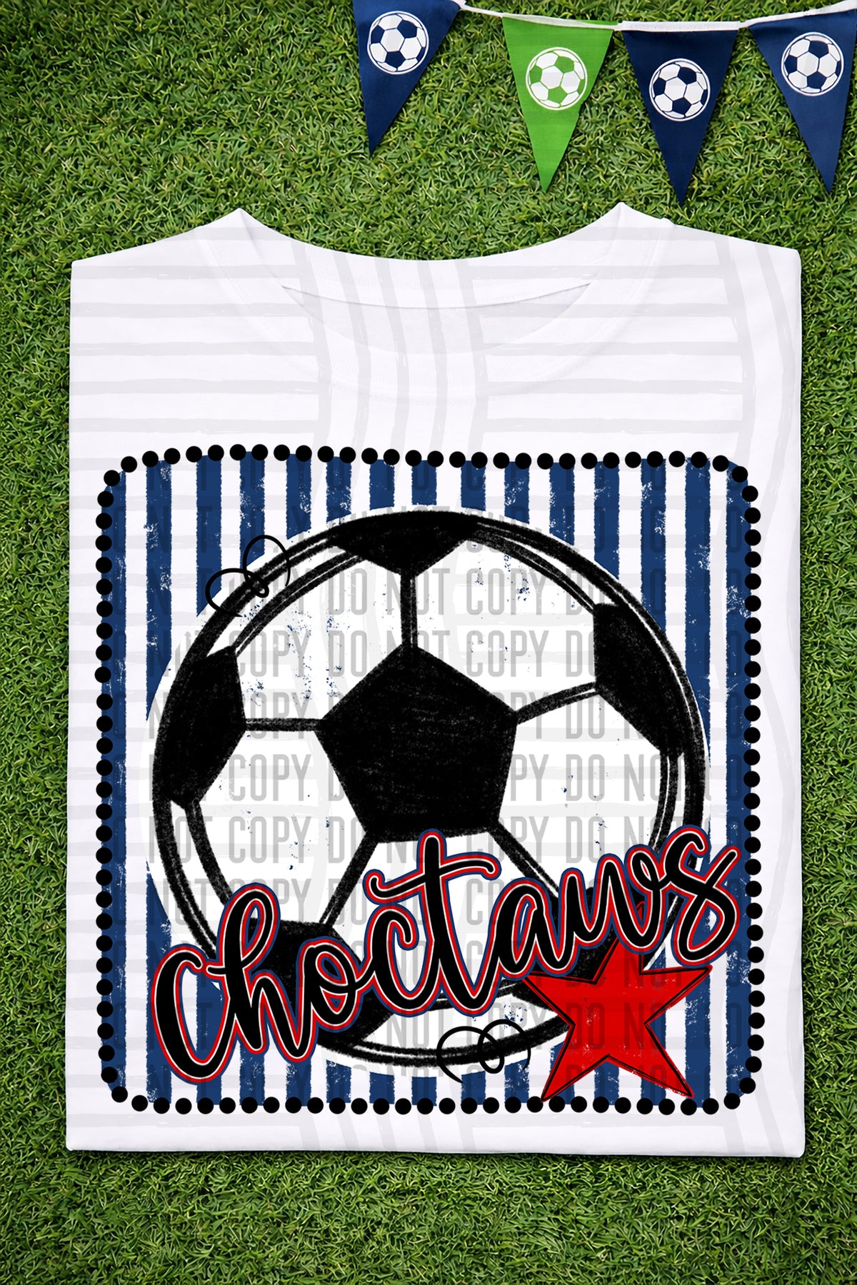 Choctaws RWB Framed (Caplinger) DTF transfer