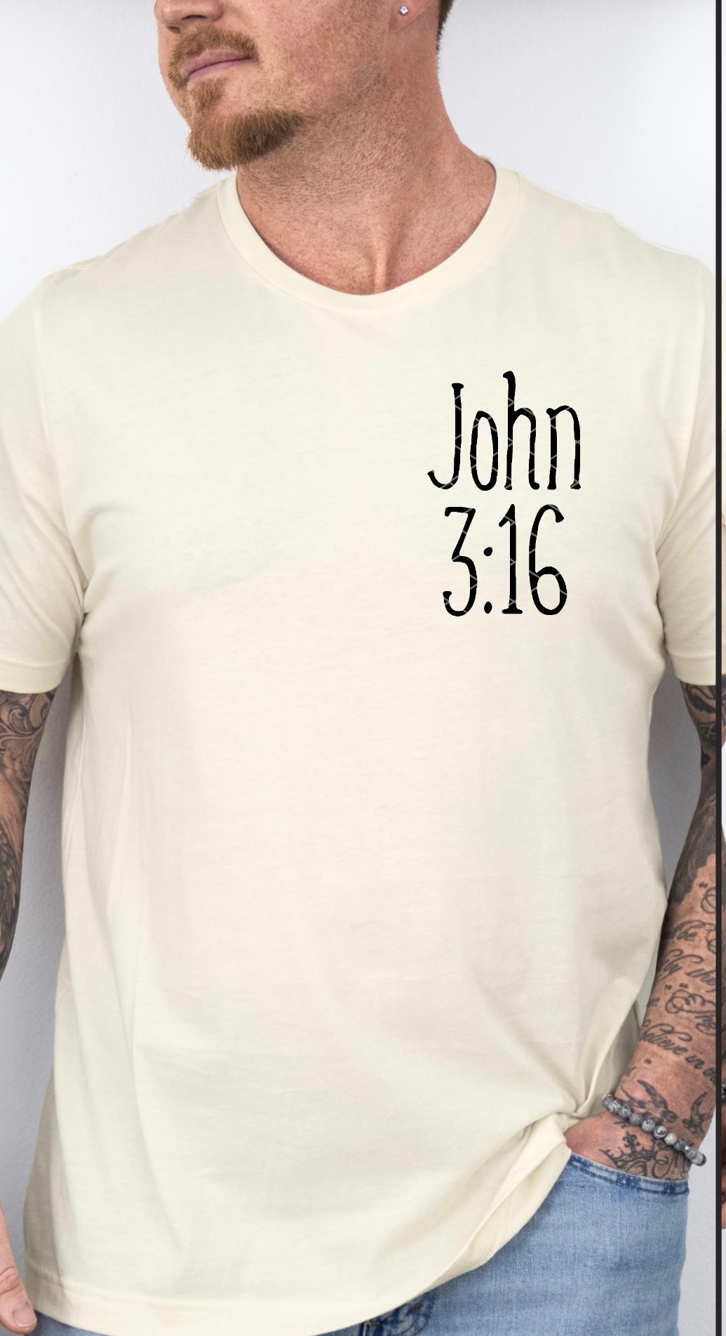 John 3:16 pocket (sdd) Sunday special DTF transfer