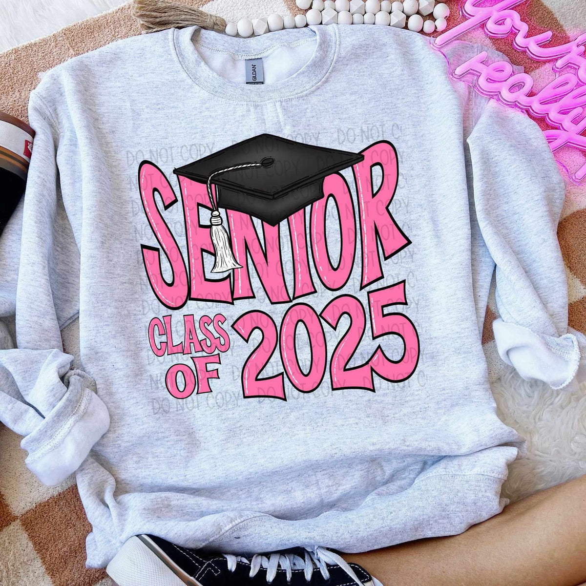 Senior class of 2025 pink (SW) 60293 DTF transfer