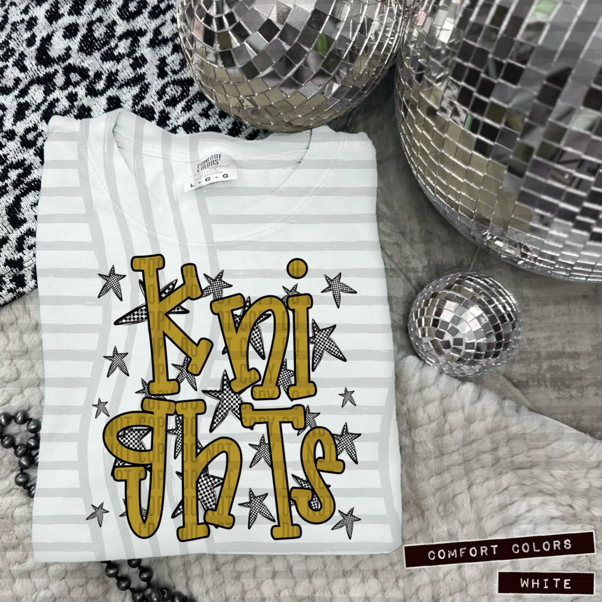 Gold Staggered Mascots (Caplinger)