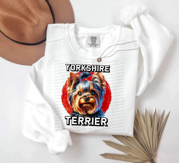 Yorkshire terrier 13907 DTF transfer