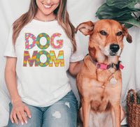 Dog mom patterned font (S&G) 60386 DTF transfer