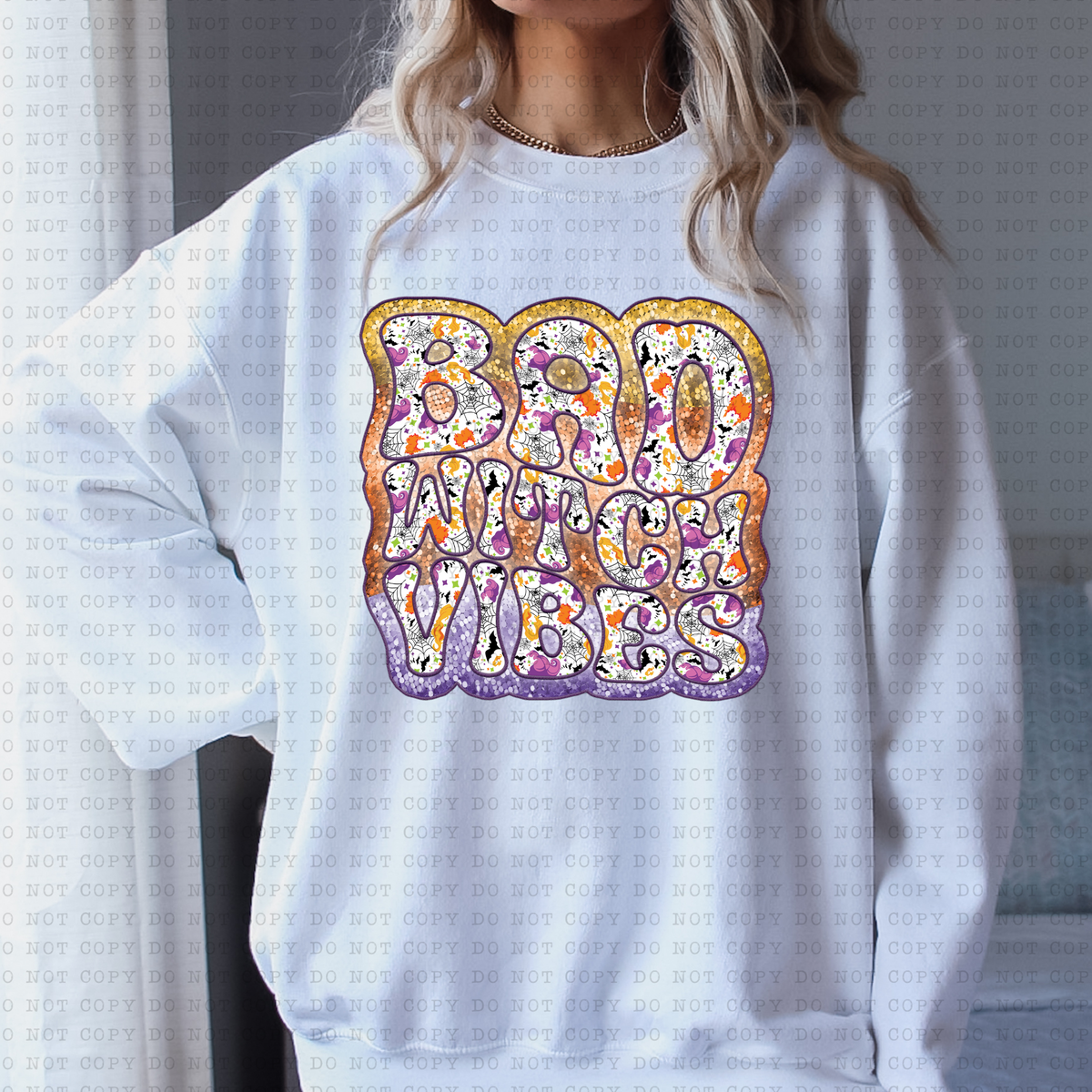 Bad Witch Vibes 3372 DTF Transfer