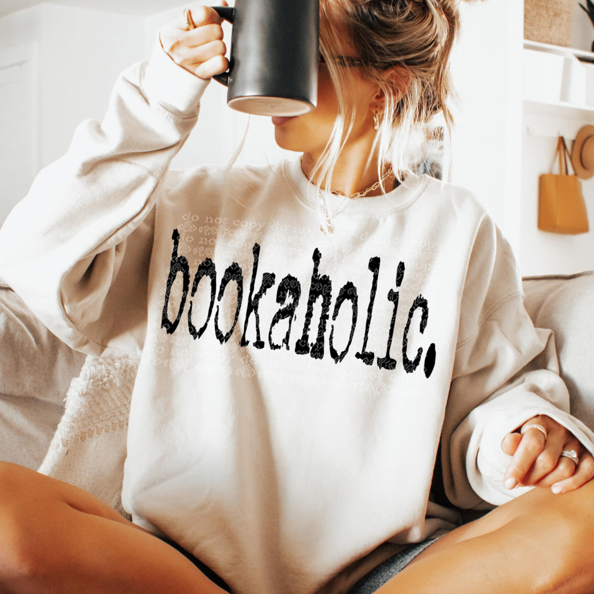 Bookaholic. (TTD) 92078 DTF transfer