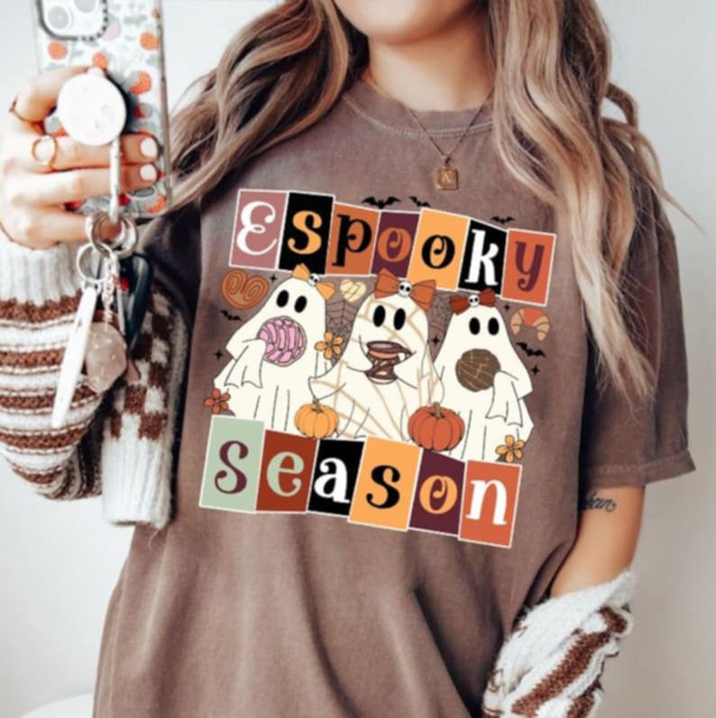 Espooky season ghosts 107541 DTF transfer