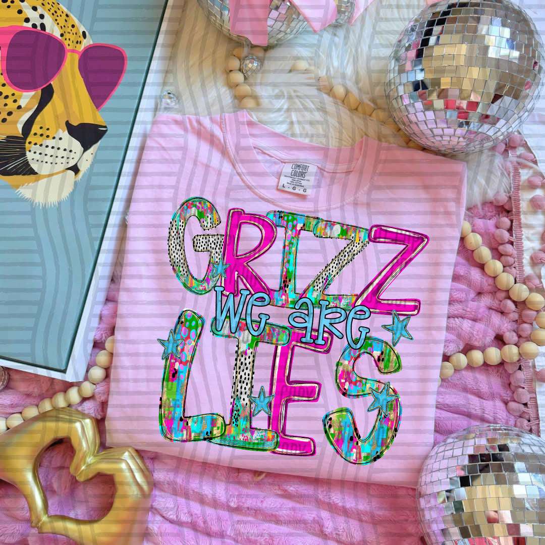 Grizzlies preppy luxe (Caplinger) DTF transfer
