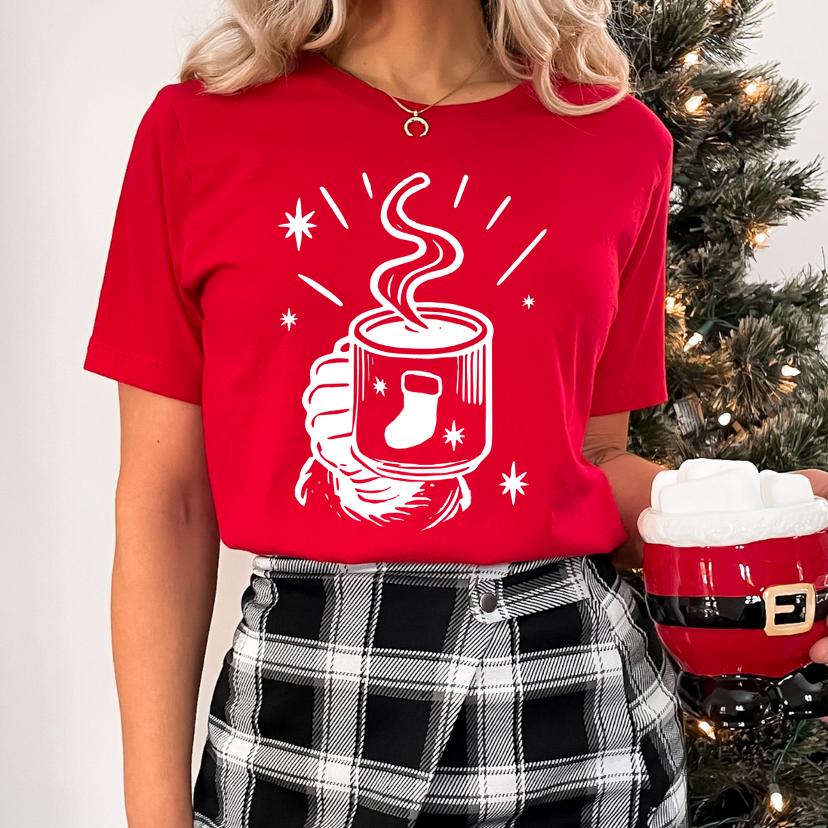 First Coffee  (WHITE) 68299 DTF Transfer