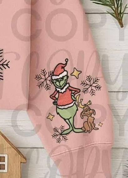Green Guy snowglobe POCKET (sweet starlight) 114545 DTF transfer