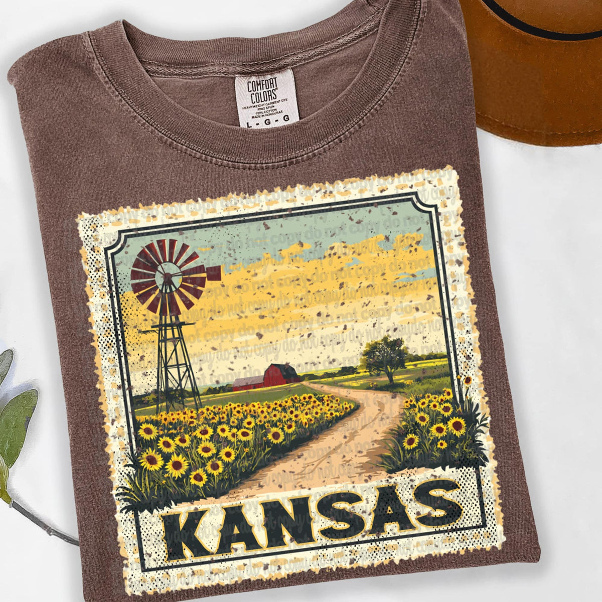 Kansas State Stamp (TTD) 99076 DTF transfer
