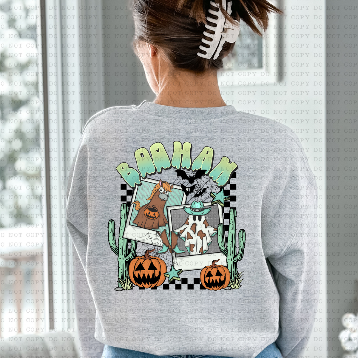 Boohaw POCKET ONLY 3418  DTF TRANSFER