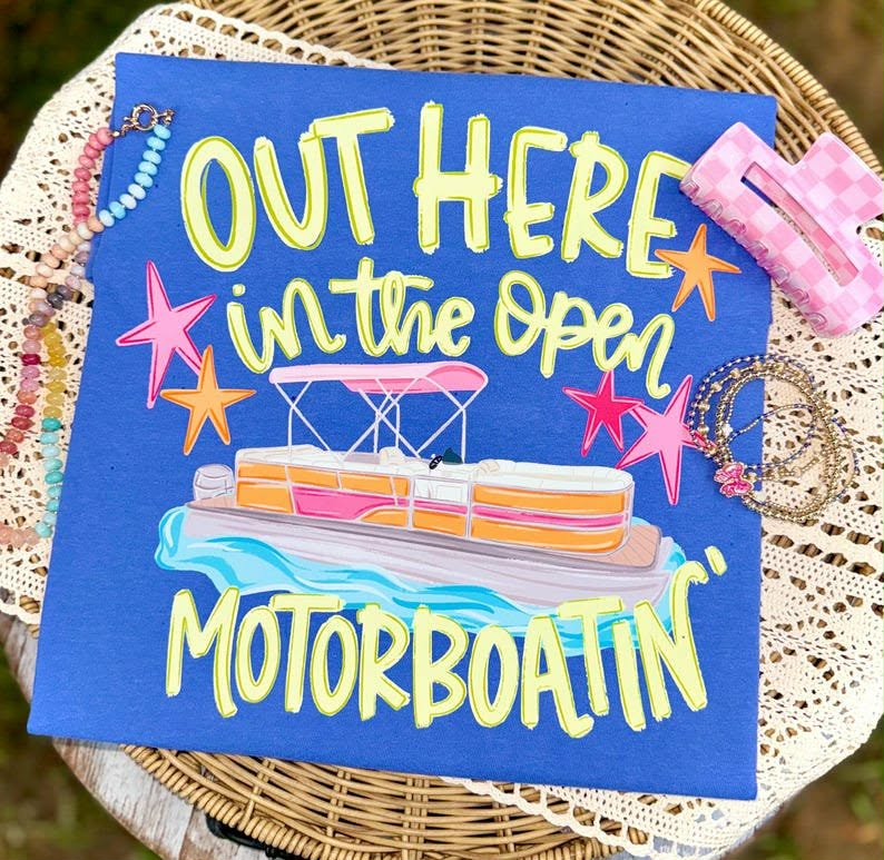 Motorboatin’ Sunday Special DTF transfer