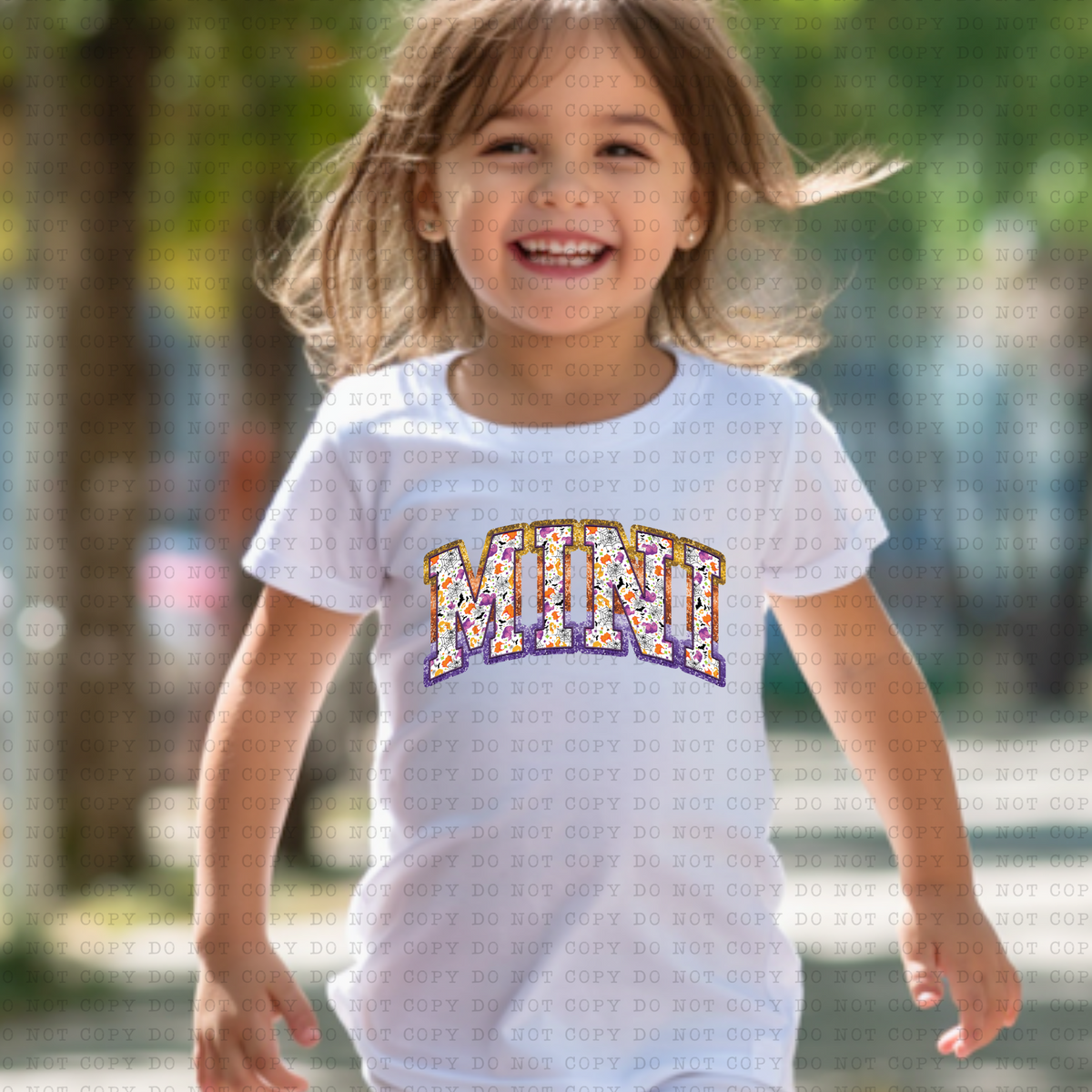 Mini (faux embroidery, HP, glitter) 3451 DTF TRANSFER