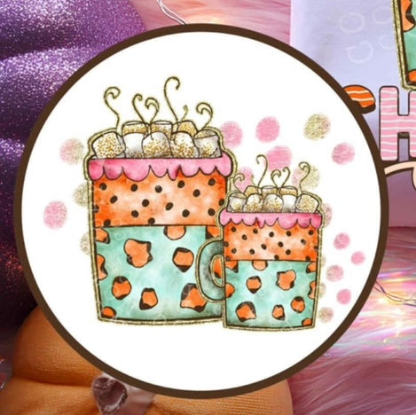 Hot chocolate season pocket 107114 DTF transfer