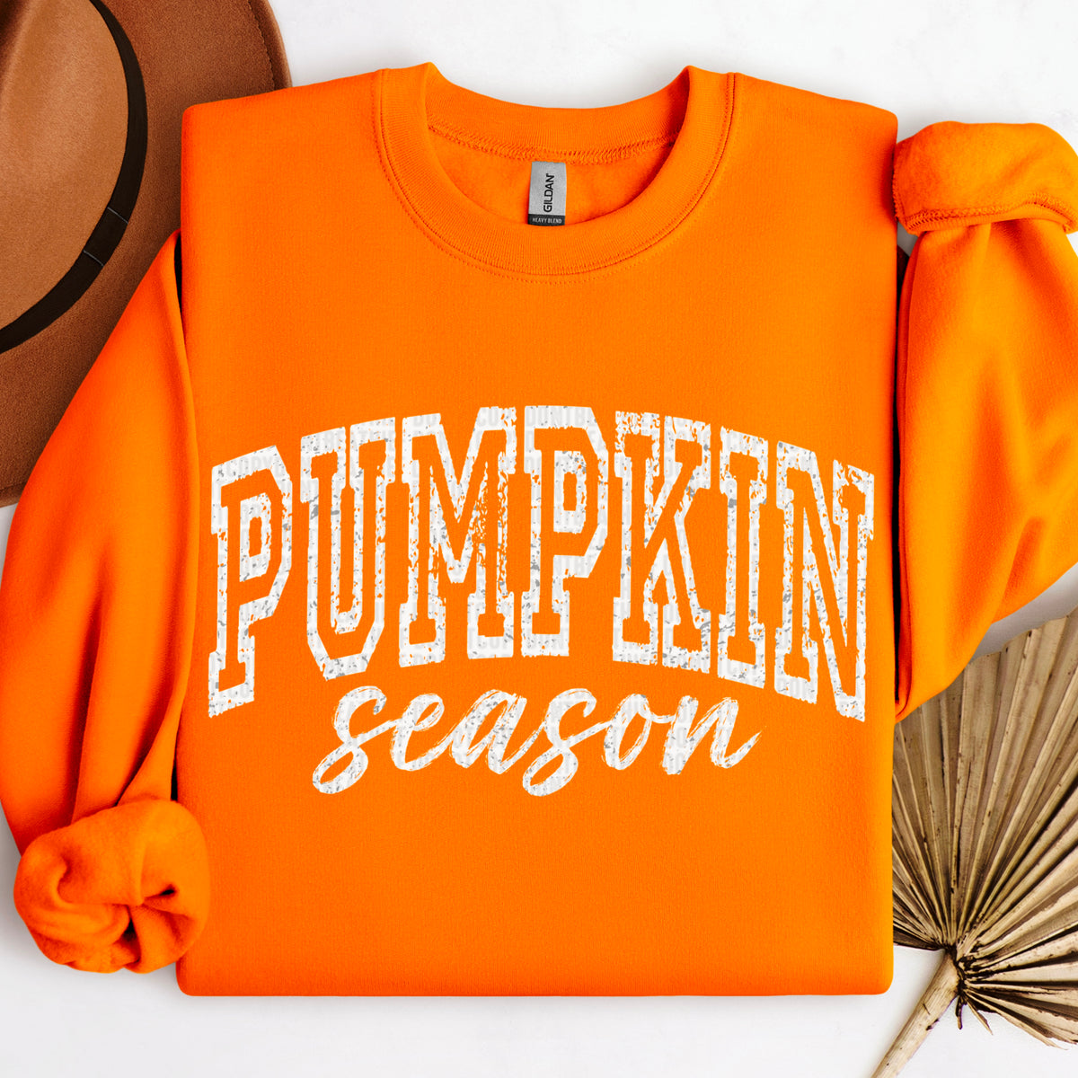 Pumpkin season WHITE 109742 DTF transfer