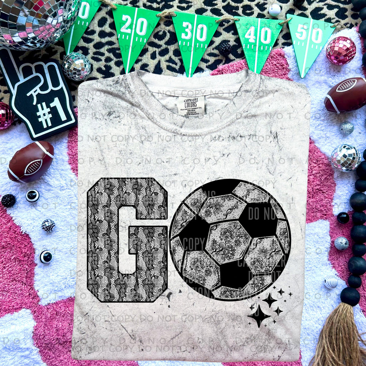 Go soccer NO bow (Caplinger) 87837 DTF transfer