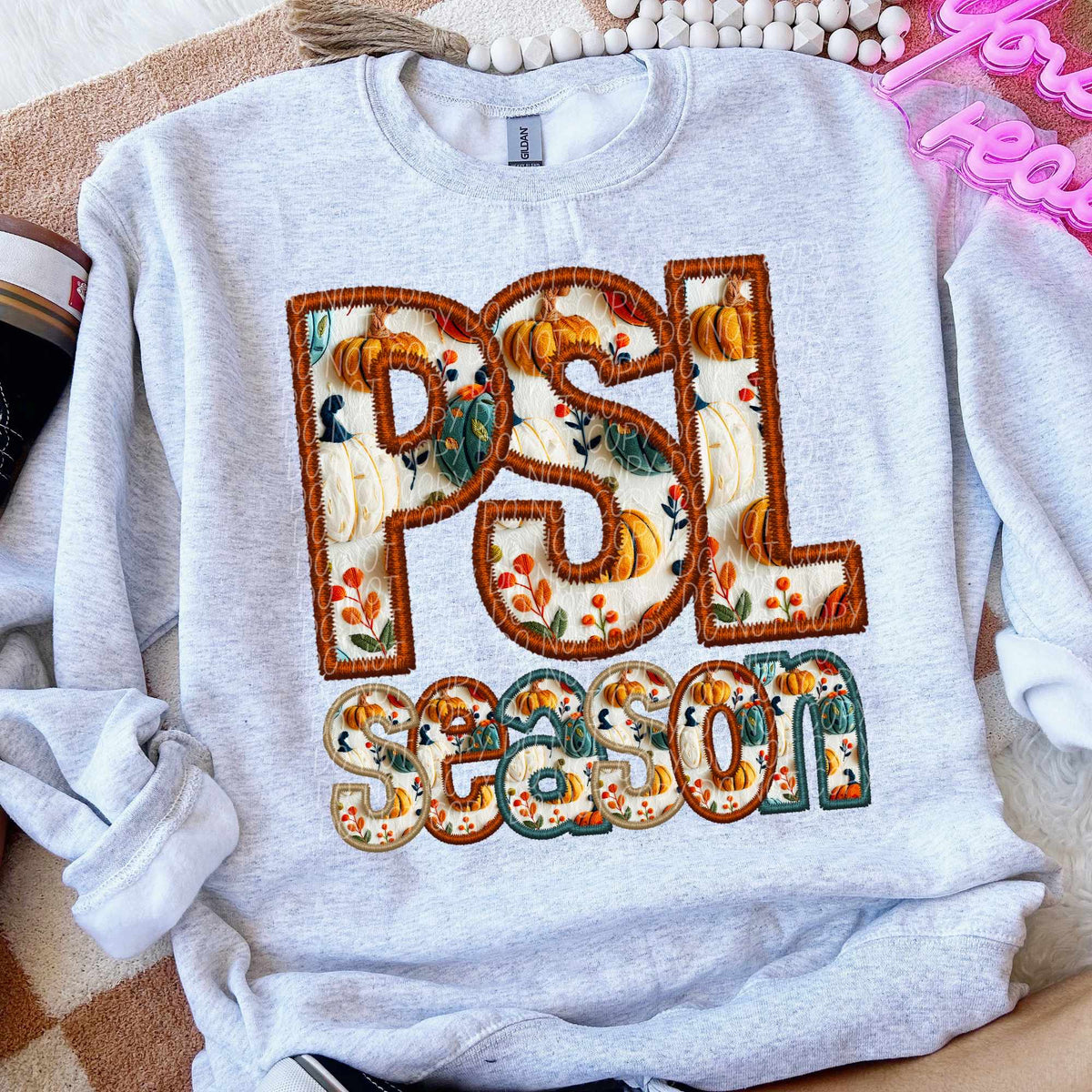 PSL season (embroidered season) (CITY) 62332 DTF transfer