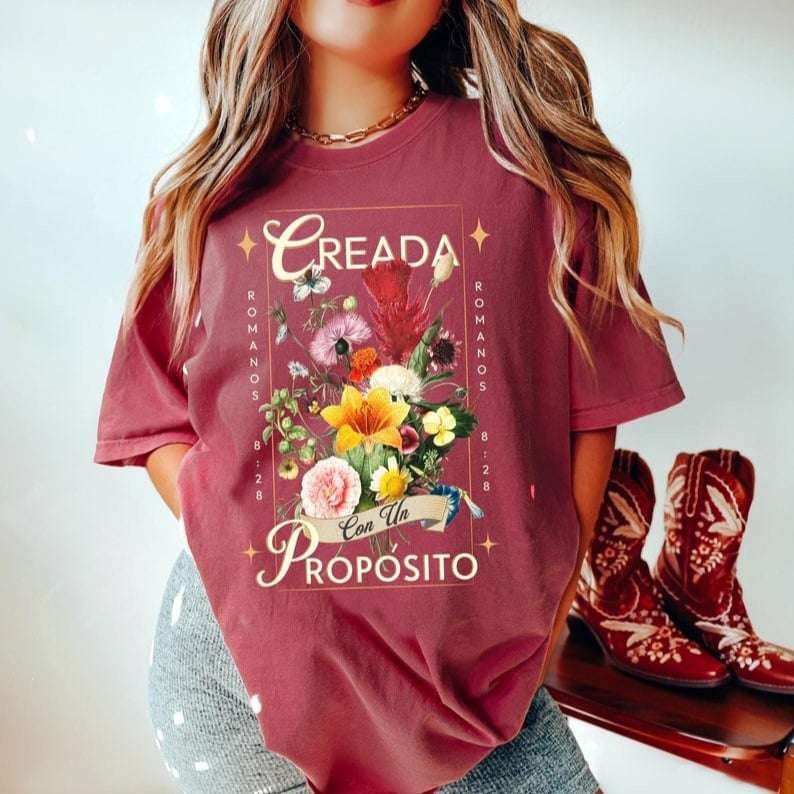 Creda proposito white font 65230 DTF transfer