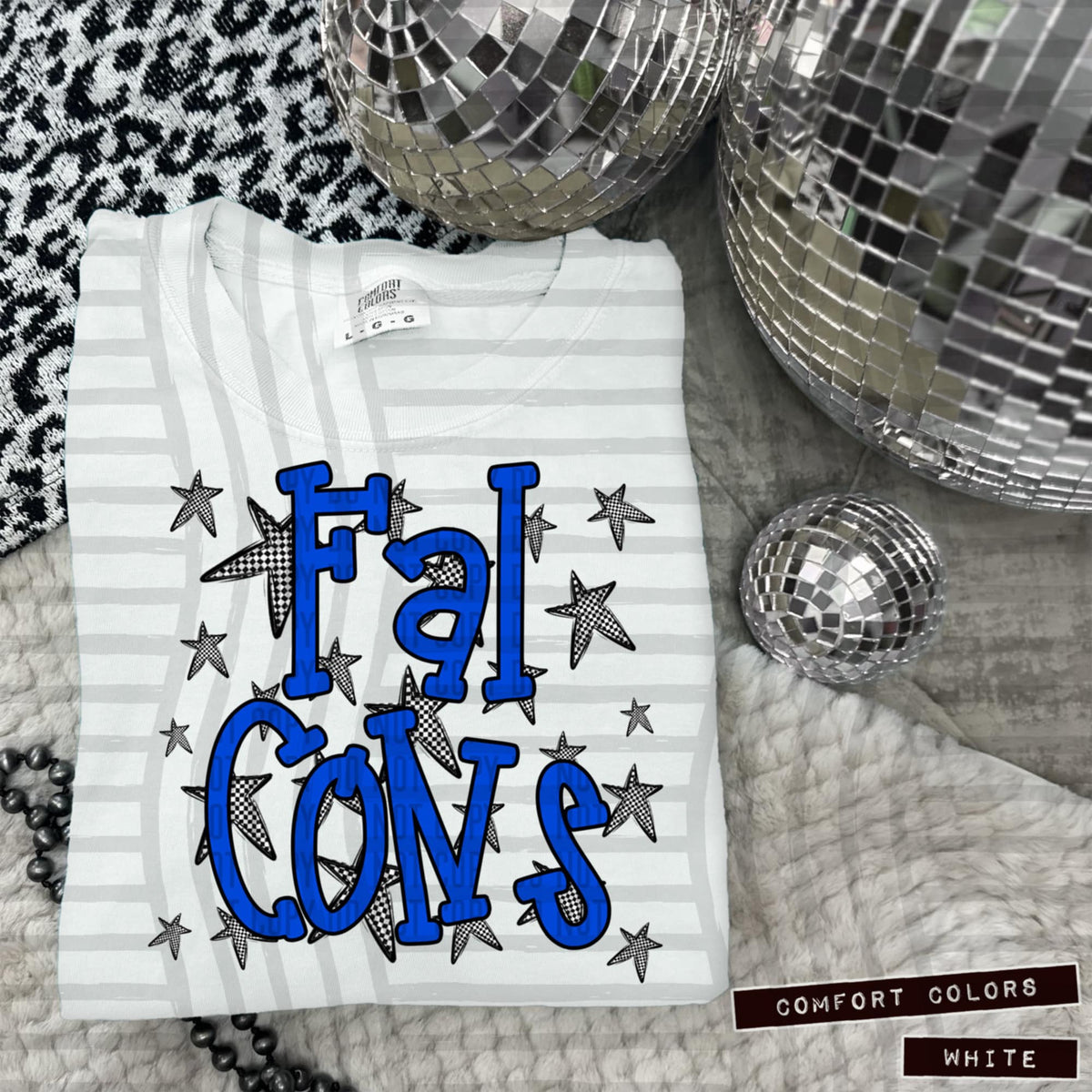 Blue Staggered Mascots (Caplinger)