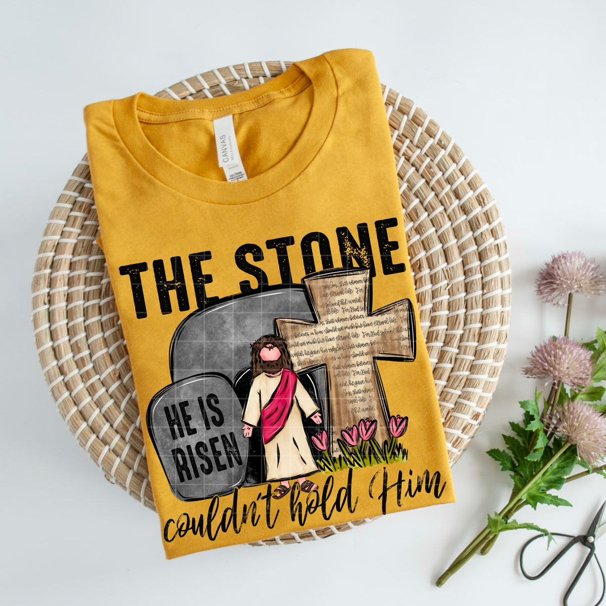 The stone couldn’t hold him (sdd) Sunday special DTF transfer