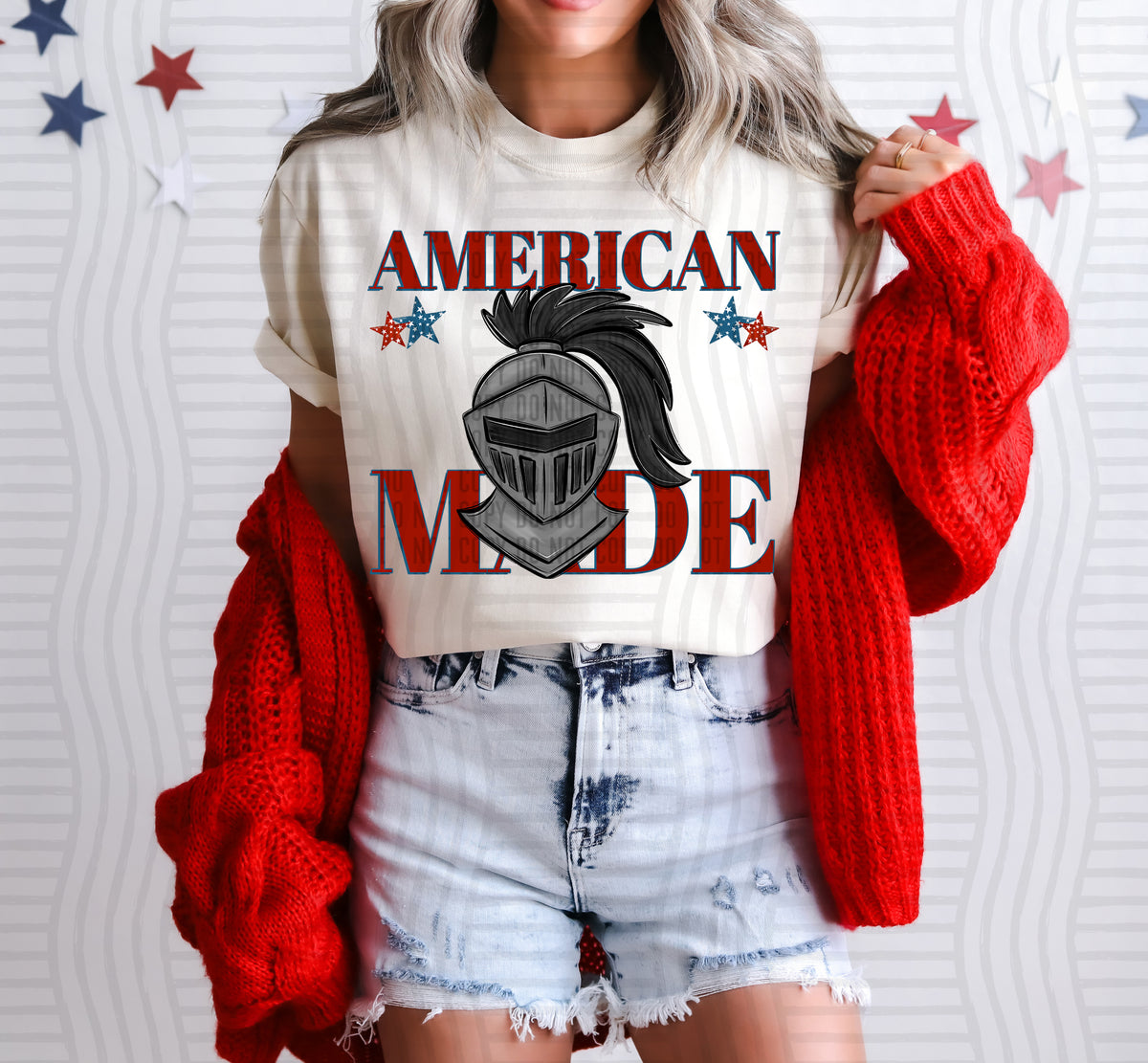 American made Knights (Caplinger) DTF Transfer