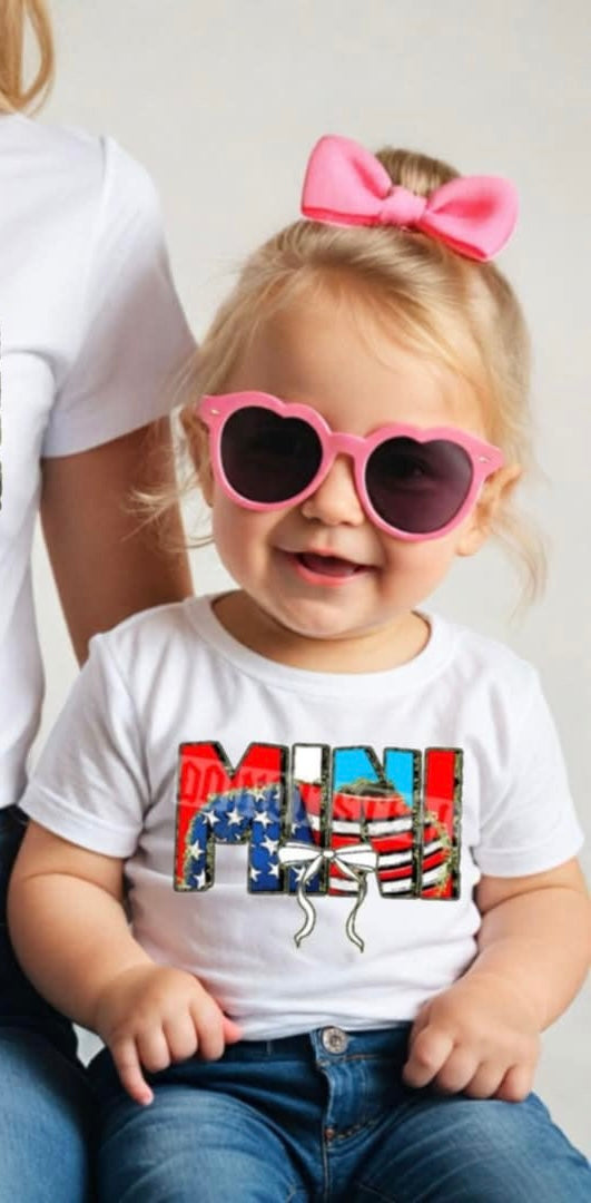 Mini patriotic (C’s) 100059 DTF transfer