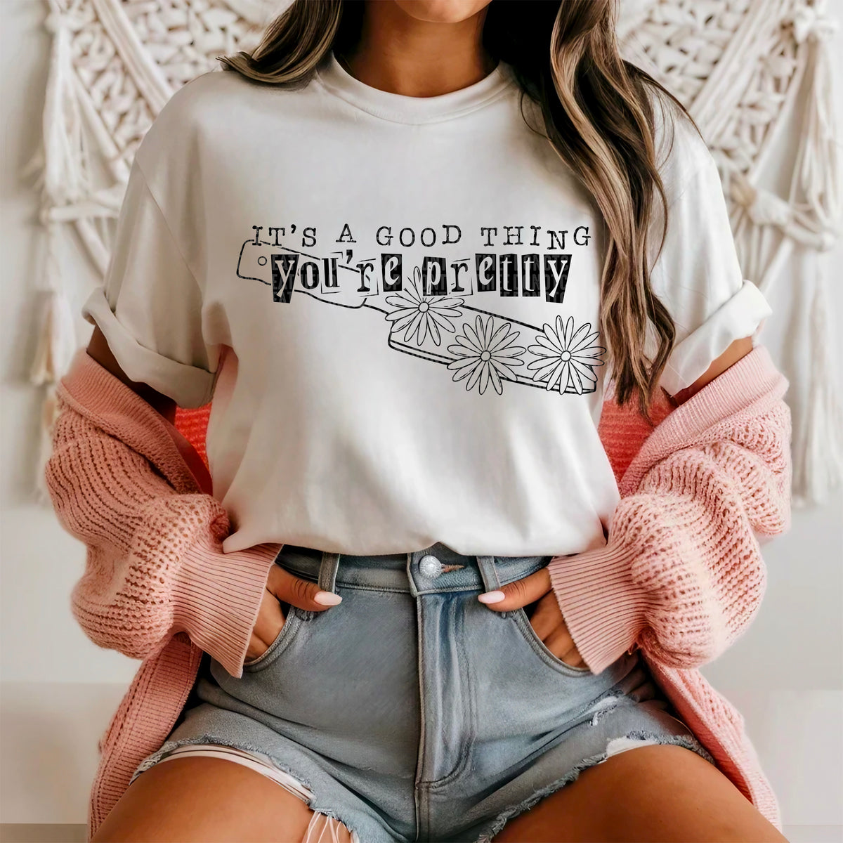 It’s a good thing you’re pretty 91707 DTF transfer