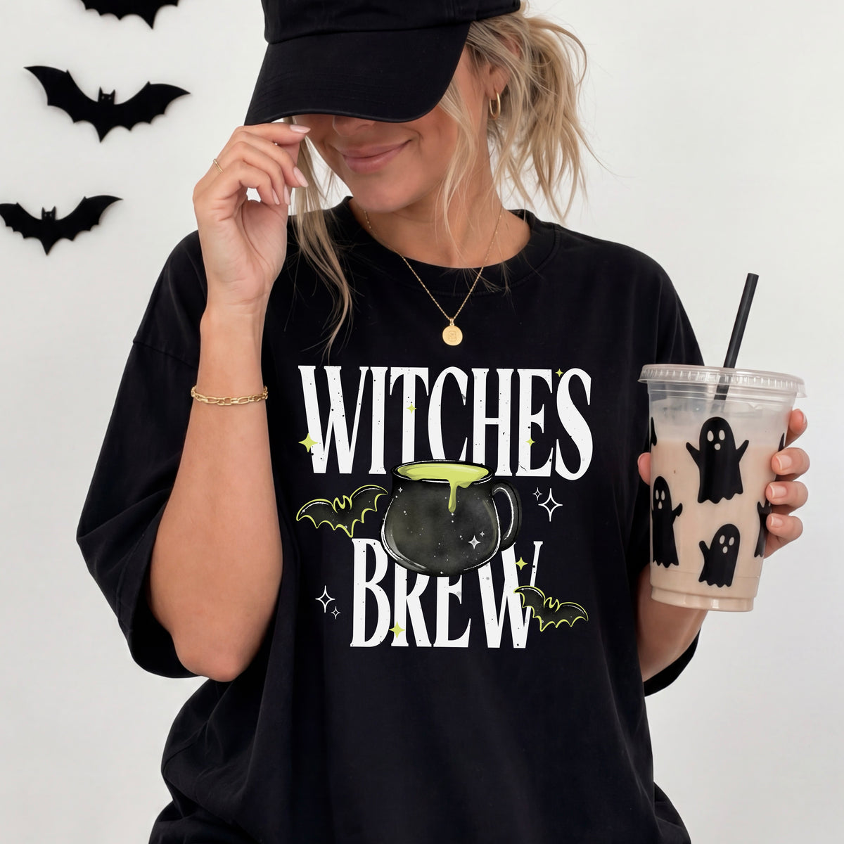 Witches brew white (front only) (CSC) DTF Transfer